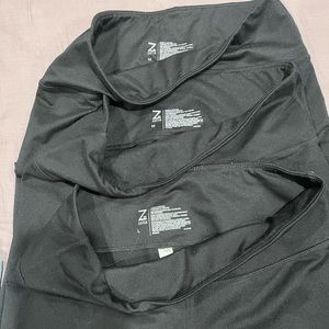 3 pairs Z by Zella leggings 2 M/1L